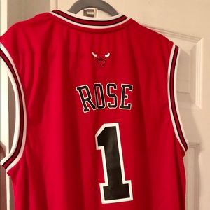 Chicago Bulls jersey shirt #1 Rose adidas